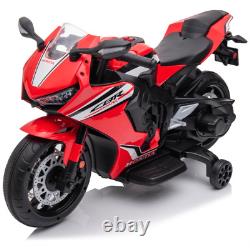 Ride On Motor Bike Honda CBR Motorcycle 6V Electric Foot Pedal 30KG Max Kids Toy