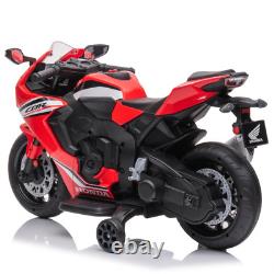 Ride On Motor Bike Honda CBR Motorcycle 6V Electric Foot Pedal 30KG Max Kids Toy