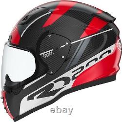 Roof Ro200 Falcon Carbon Red Motorcycle Helmet M/s 57 CM