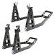 Ryde Black Motorcycle/bike Aluminium Front & Rear/back Paddock Stands Set/pair