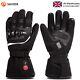Savior Heat Gloves Goatskin Leather Waterproof Motorcycle Touch Screen Gloves