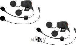 SENA SMH5 Dual Pack Bluetooth Headset/Intercom for Motorcycle Helmets SMH5D-UNIV