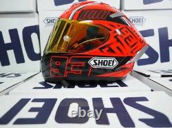 SHOEI Motorcycle Full Face Helmet X14 Spirit 3 Ducati V4 Red Marc Marquez 93