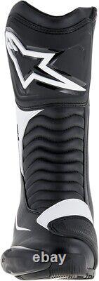 SMX-S Street Riding Boots Black/White US 6 Alpinestars 2223517-12-39