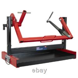 Sealey Single/Twin Cylinder Motorcycle Engine Stand 30kg Red/Black MES01