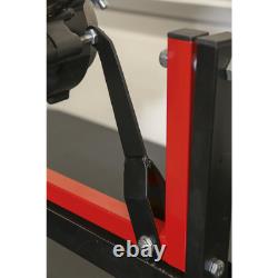 Sealey Single/Twin Cylinder Motorcycle Engine Stand 30kg Red/Black MES01