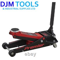 Sealey Tools 2500LE Trolley Jack 2.5 Tonne 2.5T 88mm Ultra Low Entry Sports Car