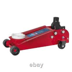 Sealey Trolley Jack 3tonne lightweight 28kg and 130mm low entry Garage Worksh