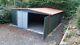 Secure Garage 18x18ft For Car, Motorcycle Garden Equipment Shed Storage Workshop