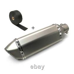 Set exhaust muffler + exhaust wrap for Honda Integra SA8