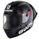 Shark Race R Pro Gp Fim Track Race Carbon Full Face Motorcycle Helmet Black