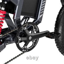Shengmilo S900 Electric Bike Mountainbike 60V 30AH 264.0'' Electric Motorcycle