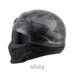 Ships Same Day Scorpion Covert Motorcycle Helmet 3 in 1 (All Colors)