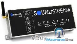 Soundstream St4.1000db Bluetooth Motorcycle Marine 4 Channel Speakers Amplifier