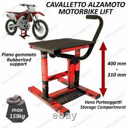 Stand Lift Motorcycle 31-40CM Graphic Red For Husqvarna 125 Wre 1998-2012