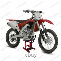 Stand Lift Motorcycle 31-40CM Graphic Red For Husqvarna 125 Wre 1998-2012