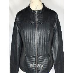 Star Wars Her Universe Jacket Black Faux Leather Darth Vader Juniors Plus Size 2