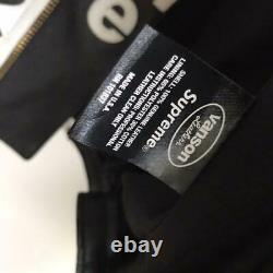 Supreme x Vanson Leather Bones Jacket Size M Black Rare From JAPAN
