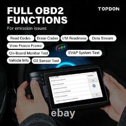 TOPDON PRO AD800BT OBD2 Auto Diagnostic Scanner Service Reset Tool EPB TPMS UK
