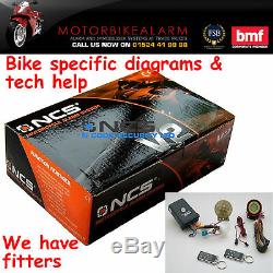 Talking Ncs V2 Motorbike Bike Motorcycle Alarm & Immobiliser With Remote Start