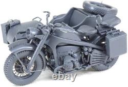 Tasca 1/24 Scale Zundapp German Motorcycle With Sidecar Model Kit
