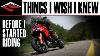 Things I Wish I Knew Before I Started Riding Motorcycles