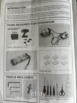 Thunder Tiger FM1e Yamaha R1 RC Motorcycle (no Stand)