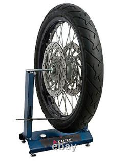 Tusk Motorcycle Wheel Balancing Truing Stand & Spoke Torque Wrench Kit Dirt Bike
