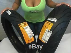 Two Tire Set 120/70zr17 & 180/55zr17 Continental Sport Bike Motorcycle Tires