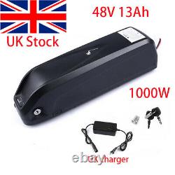 UK Ebike 48V 13Ah 30A BMS battery for 1000W motor with Charger One Year Warranty