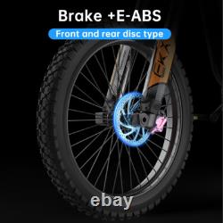 UK Stock 600OW Peak Electric Motorcycle Ebike For Adult 60V 30AH Bicycle