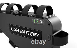 UPP 48V 52V 24Ah Lithium ion E bike Battery for 1000W 1500W Motor 4A Charger