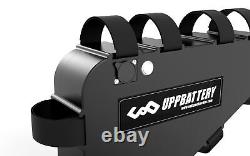UPP 48V 52V 24Ah Lithium ion E bike Battery for 1000W 1500W Motor 4A Charger
