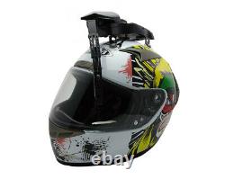 UVIA Helmet Visor Shield Wiper for Motorcyle ATV Scooter Ski Snowboard Jet Ski