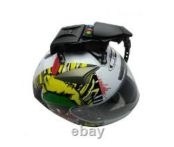 UVIA Helmet Visor Shield Wiper for SHARK SCHUBERTH SUOMY X-LITE AIROH SKULLY