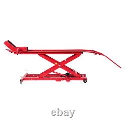 VEVOR 1000lbs Hydraulic Motorcycle Jack Lift Hoist Stand Dirt Street Bike ATV