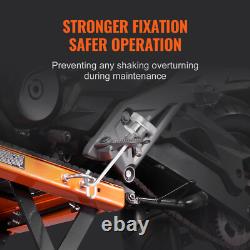 VEVOR Hydraulic Motorcycle Lift Table 350 LBS Dirt Bike Scissor Jack Stand