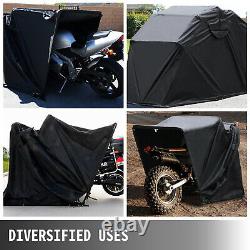 VEVOR Waterproof Motorcycle Motorbike Bike Outdoor Scooter Cover Shelter Garage