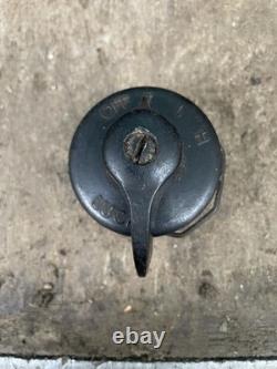 Vintage Motor Cycle Tool Box amp, meter baker light switches brass grease gun