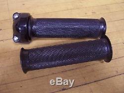 Vintage NOS Motorcycle Minibike Twist Throttle and Grips 7/8 Chopper Bobber