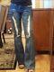 Vintage True Religion Distressed Joey Flared Jeans