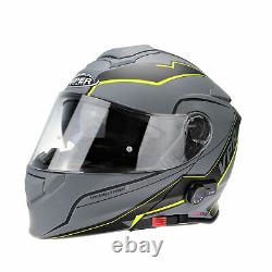 Viper RS-V171 Bluetooth Flip Front Motorbike Motorcycle Helmet With Pin Lock