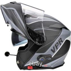 Viper Rs-v171 Blinc Bluetooth Intercom Flip Front Motorbike Motorcycle Helmet