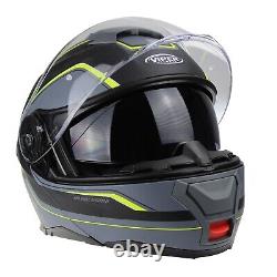 Viper Rs-v191 Bluetooth Flip Front Modular Motorcycle Helmet Raze Yellow