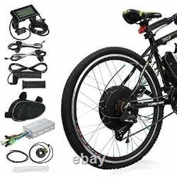 Voilamart 26 Rear Wheel Electric Bicycle 1000W 48V E Bike Motor Conversion Kit
