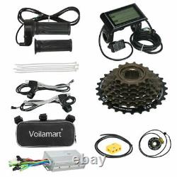 Voilamart Rear Wheel Electric Bicycle Motor Conversion Kit E-Bike 26''48V 1500W
