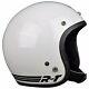 Vtg Original'81 Bell Rt Magnum Toptex Motorcycle Car Racing White Helmet 7