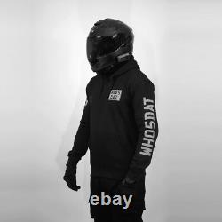 WH05 DAT REFLECTIVE Armoured Motorcycle Hoodie (Pullover) M