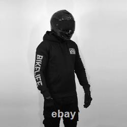 WH05 DAT REFLECTIVE Armoured Motorcycle Hoodie (Pullover) M