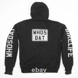 WH05 DAT REFLECTIVE Armoured Motorcycle Hoodie (Pullover) M
